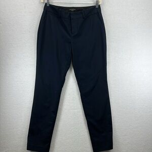 Banana Republic Women’s Pants Sz 8R Navy Straight Leg Cotton/Spandex Chinos